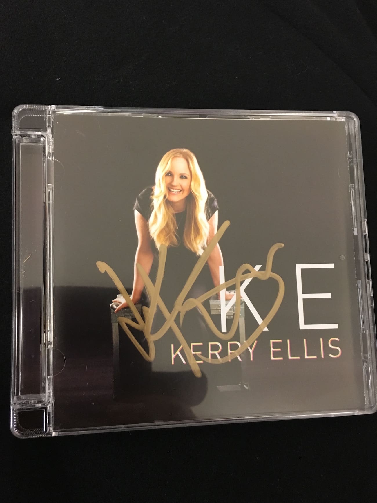 Featured image for “Enter our competition for a chance to win a signed Kerry Ellis KE CD”