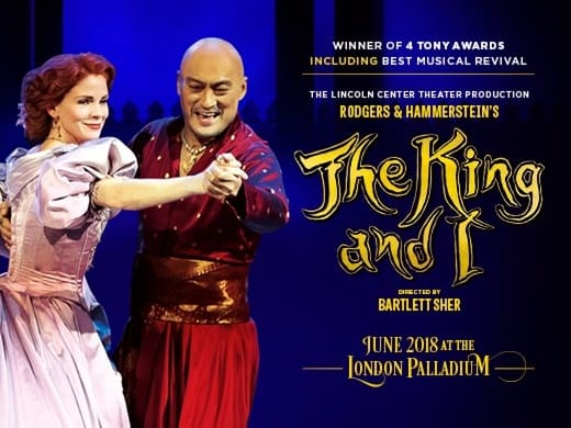 Featured image for “The King And I will dance into The London Palladium”