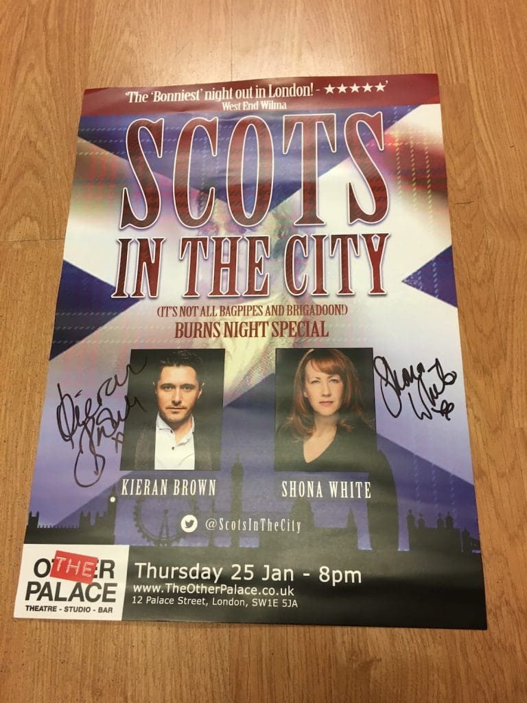 Scots in the City poster