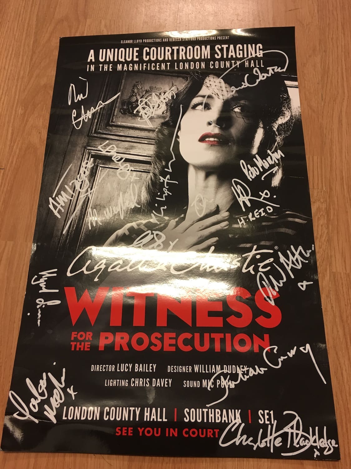 Featured image for “Enter our competition for a chance to win a signed Witness for the Prosecution Poster”