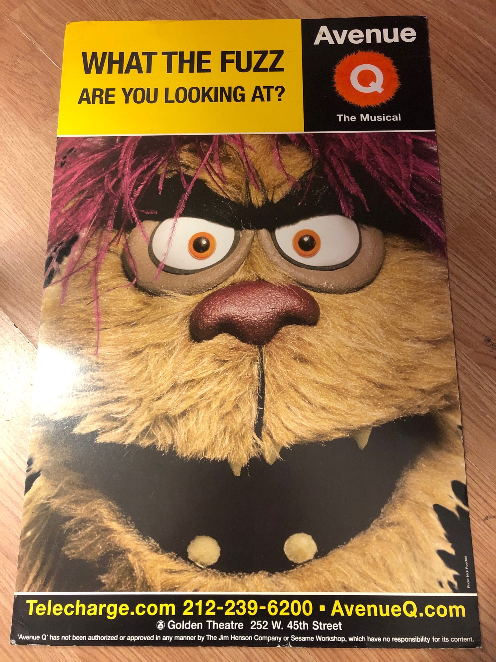 Featured image for “Enter our competition for a chance to win an Avenue Q Broadway poster”