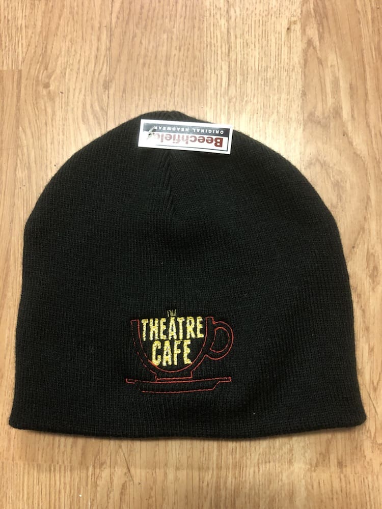 Featured image for “Enter our competition for a chance to win a The Theatre Cafe beanie hat”