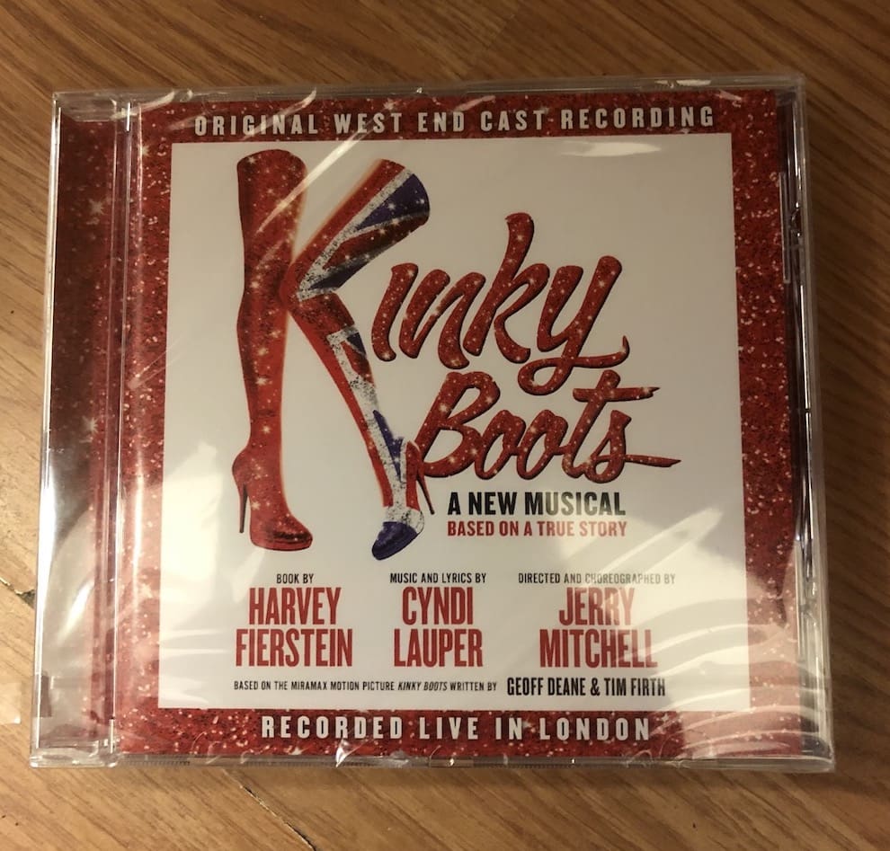Featured image for “Enter our competition for a chance to win a Kinky Boots London cast recording CD”