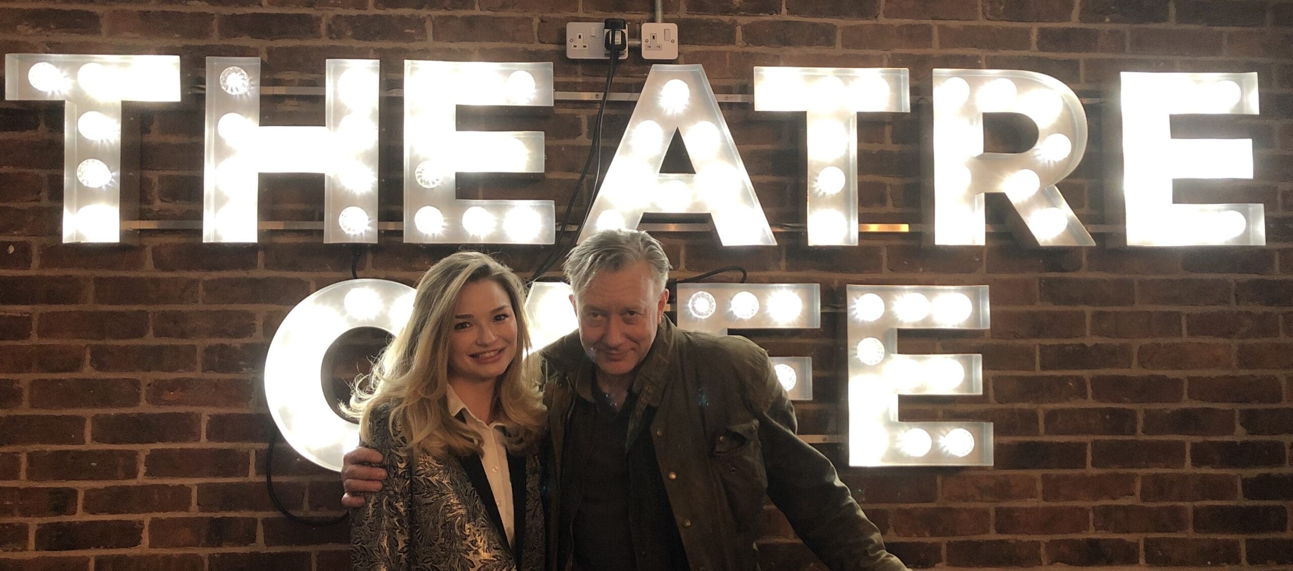 Featured image for “Emma Rigby and Jasper Britton from Witness for the Prosecution popped in for a chat”