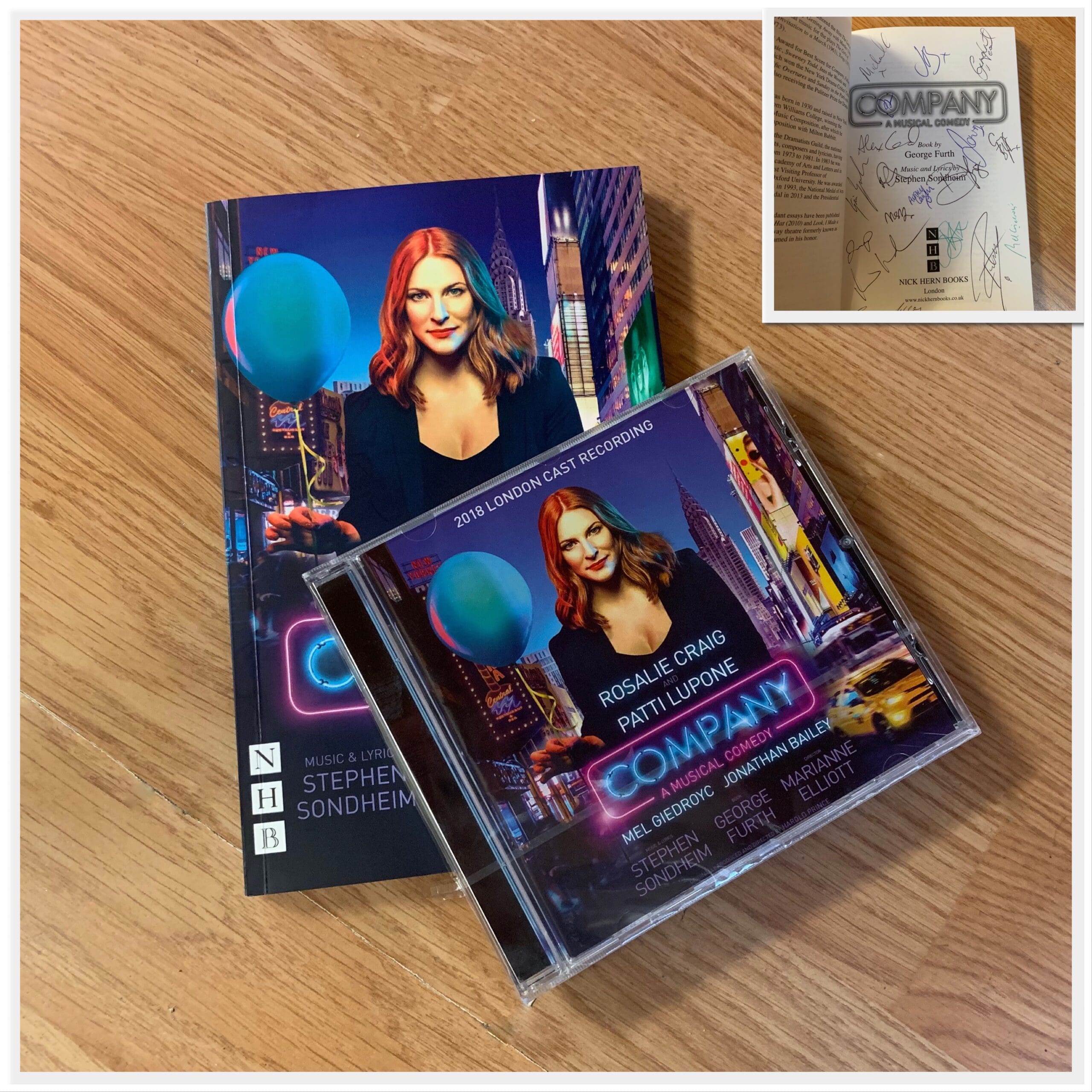 company book and cd