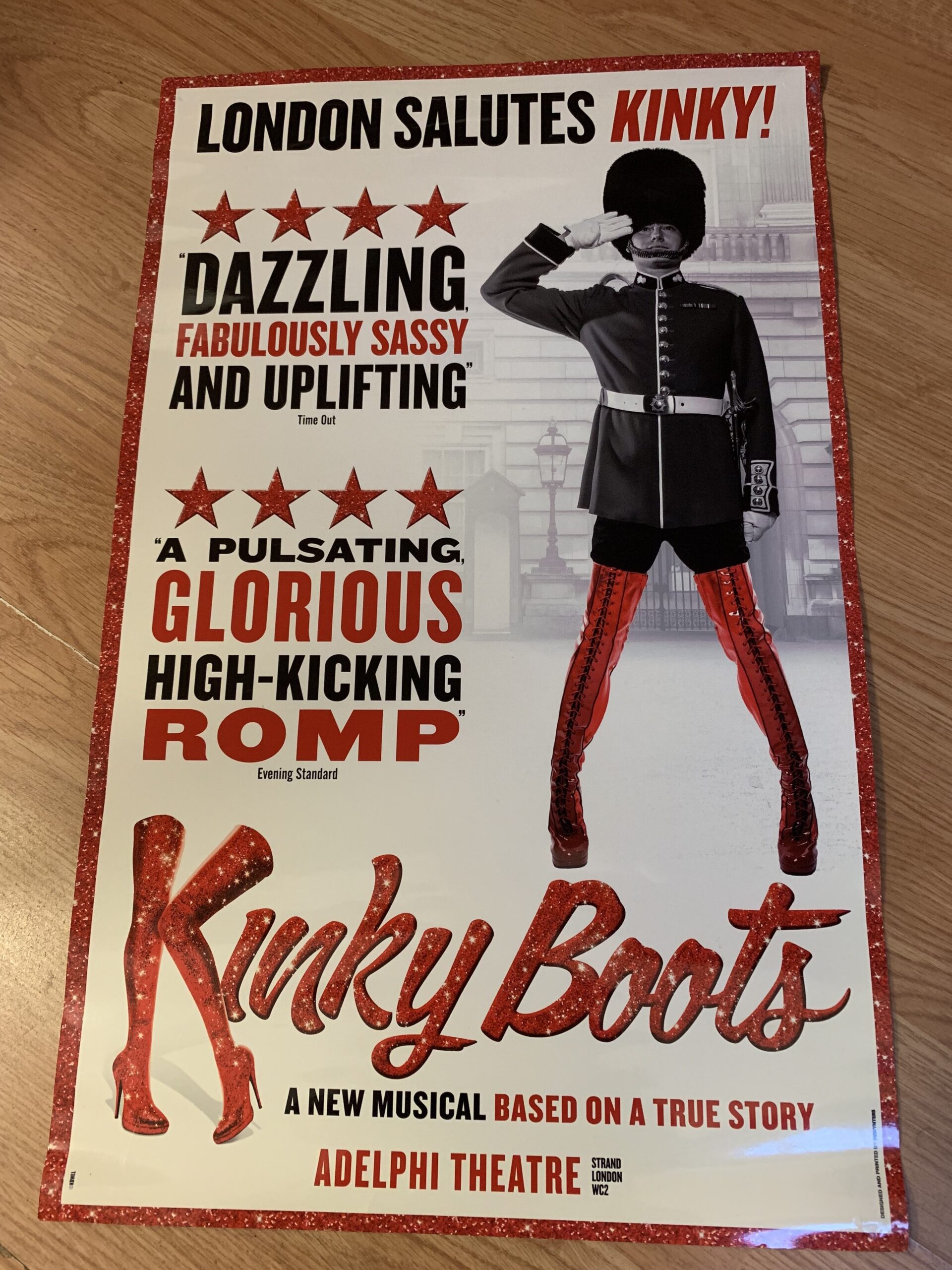 Featured image for “Enter our competition for a chance to win a classic Kinky Boots poster”