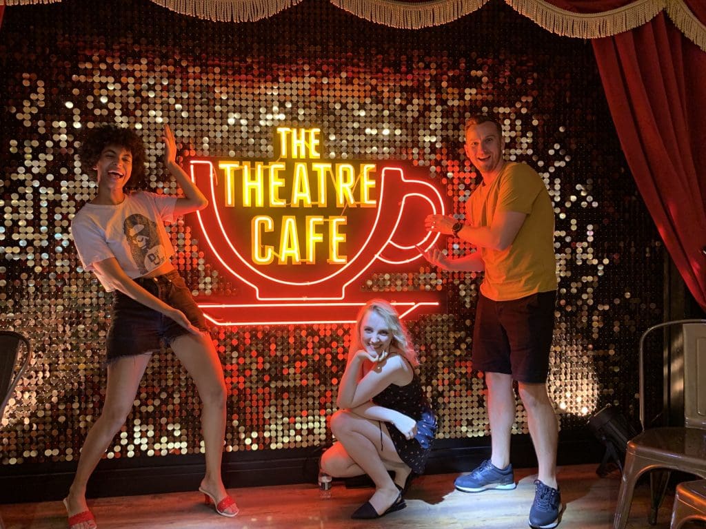 games for lovers at the theatre cafe