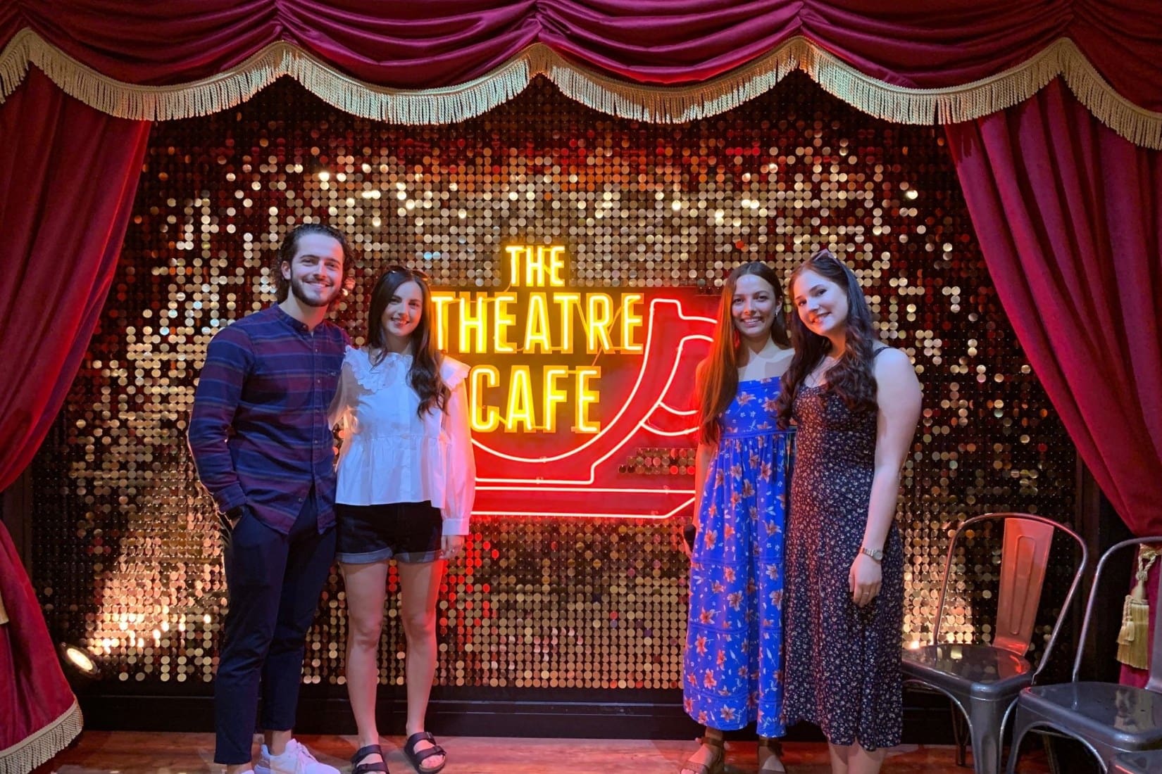 The cast of Fiddler on the Roof performed at The Theatre Café
