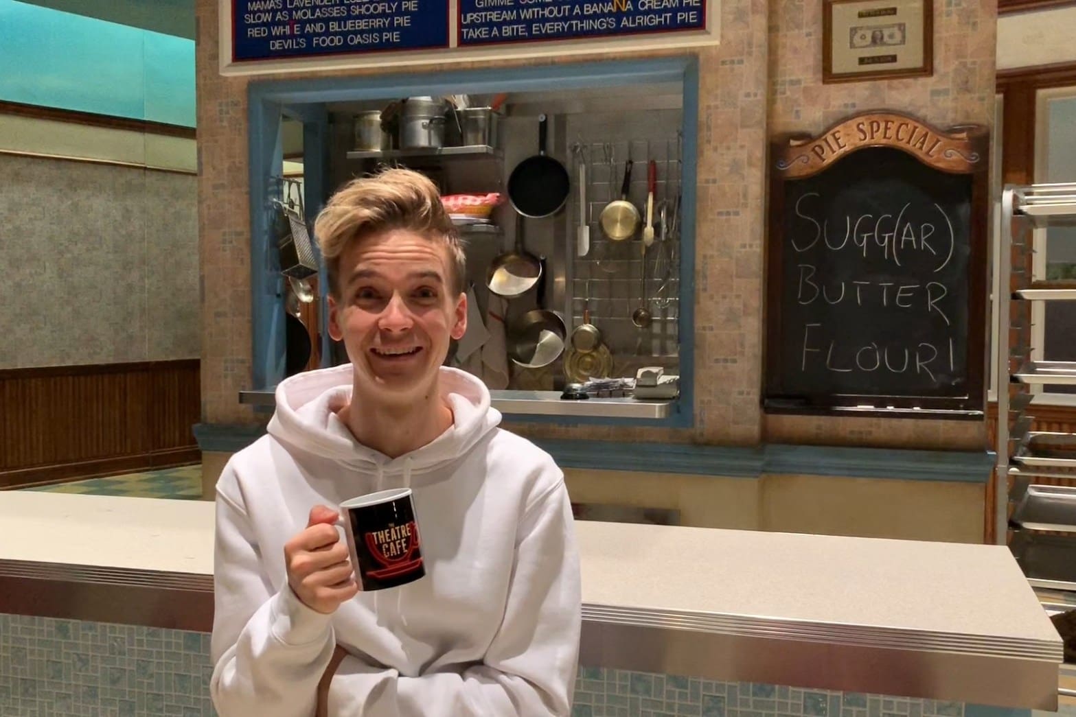We had a quick cuppa with Waitress London’s new Ogie Joe Sugg
