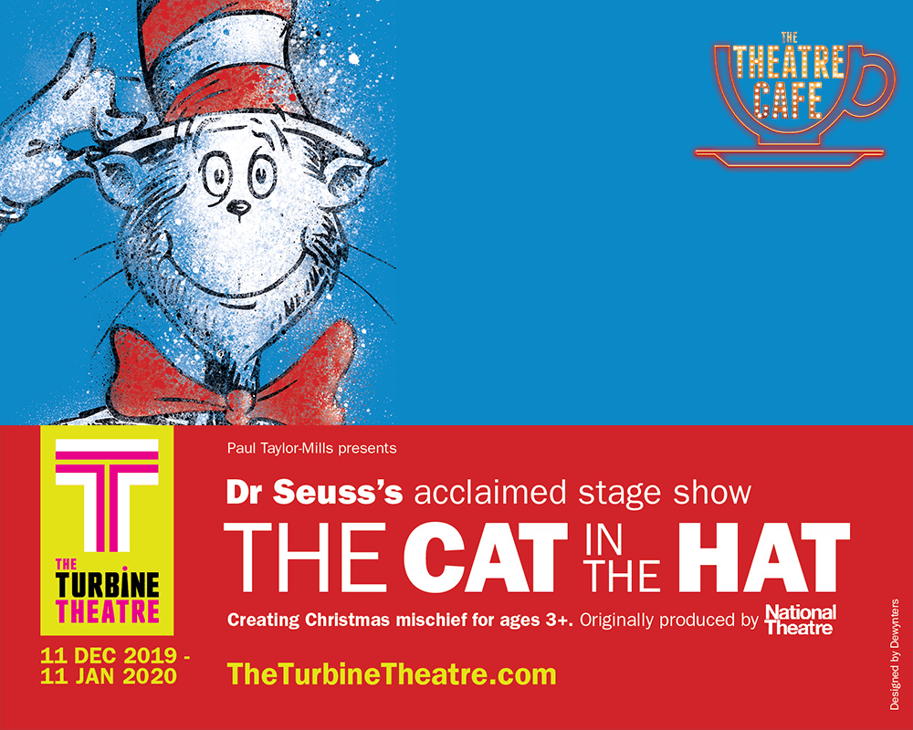 Featured image for “NEWS: Dr Seuss’s The Cat in the Hat will be The Turbine Theatre’s first Christmas show”