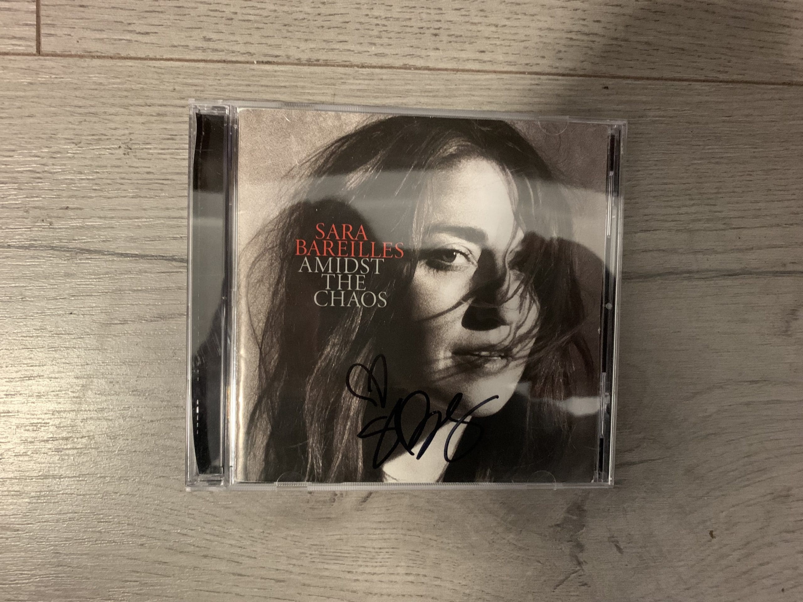 Enter our competition for a chance to win a signed Sara Bareilles Amidst the Chaos CD