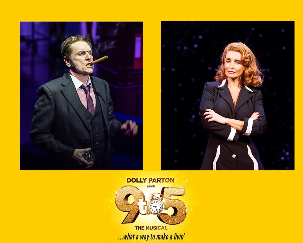 Featured image for “NEWS: Louise Redknapp & Brian Conley will return to the West End production of Dolly Parton’s 9 to 5”