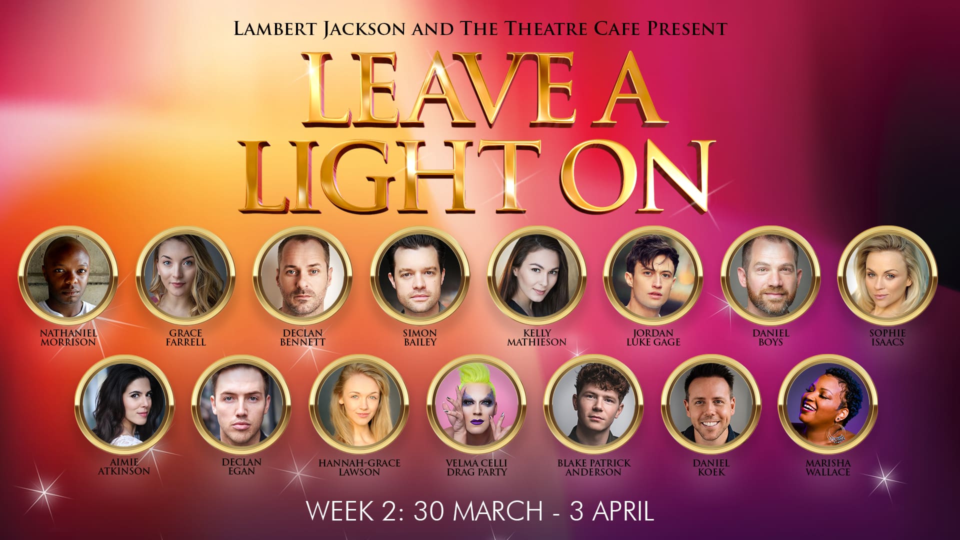 Schedule announced for week 2 of Leave A Light On