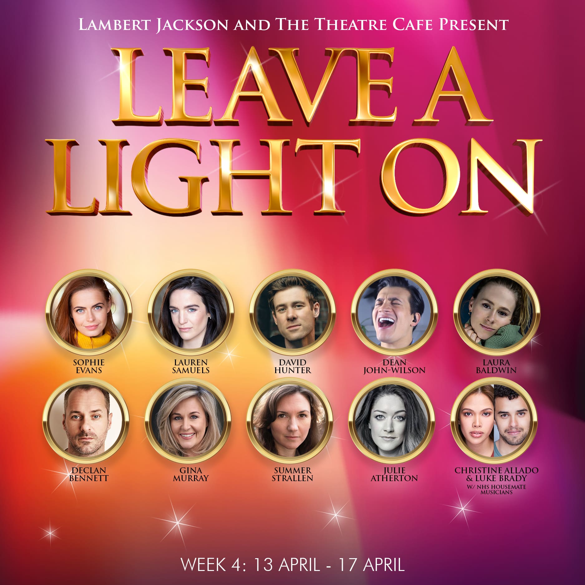 NEWS: Lineup announced for week 4 of Leave A Light On
