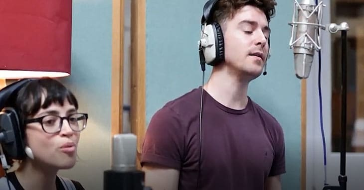 Watch: Louis Maskell and Audrey Brisson sing a number from The Grinning Man musical ahead of its release On Demand