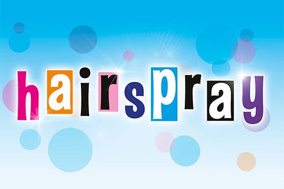 Hairspray musical UK tour logo