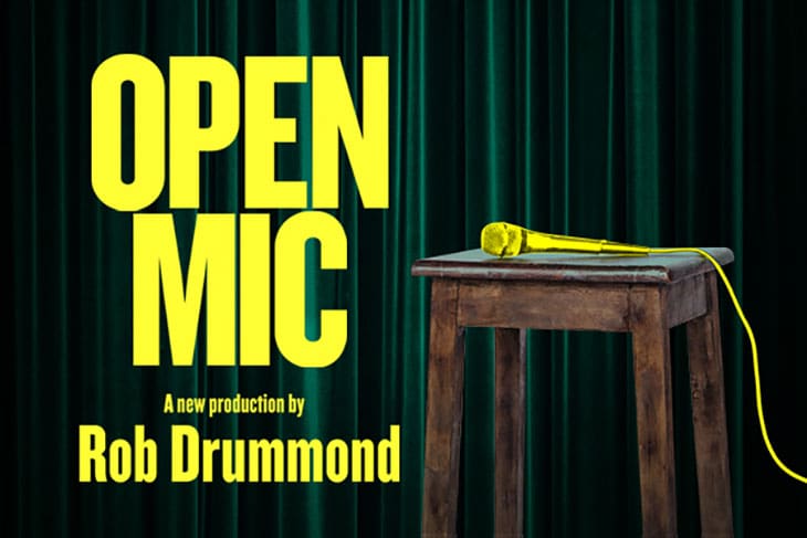 News: Interactive show Open Mic by Rob Drummond announced at Soho Theatre
