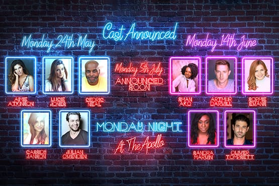 Cast announced Monday Night at the Apollo