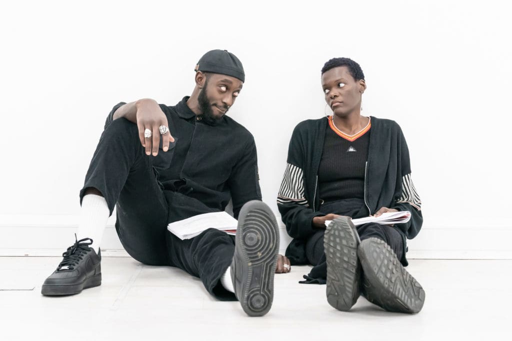 Ivanno Jeremiah and Sheila Atim. Photo by Marc Brenner