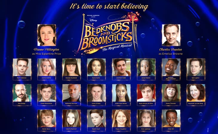 News: Cast announced for world premiere of Disney’s Bedknobs and Broomsticks
