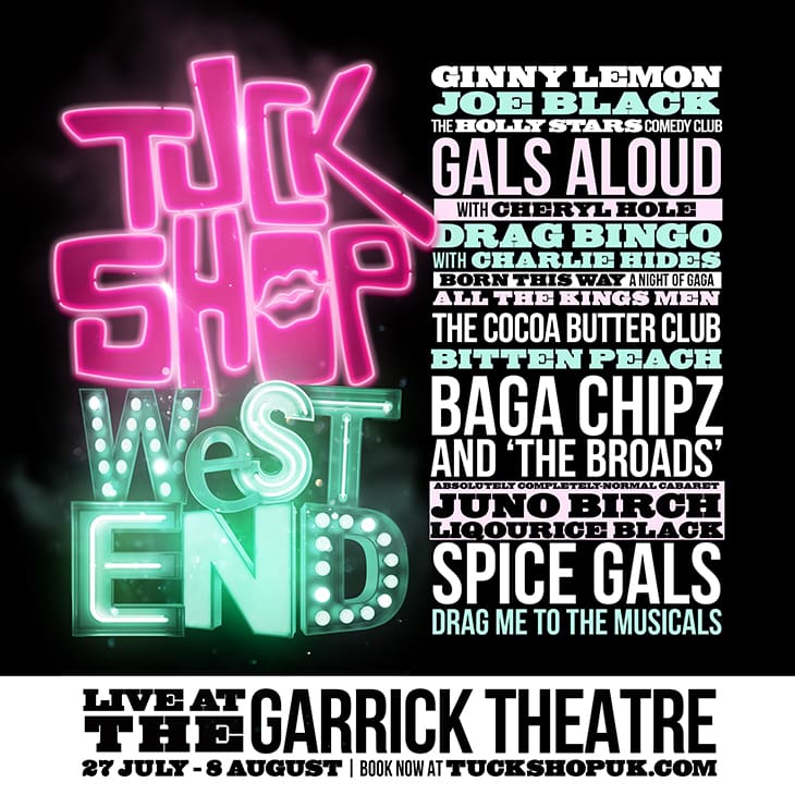 News: Drag festival Tuck Shop West End announced