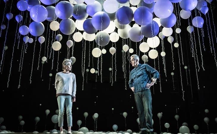 News: Production images released of Zoë Wanamaker and Peter Capaldi in Constellations