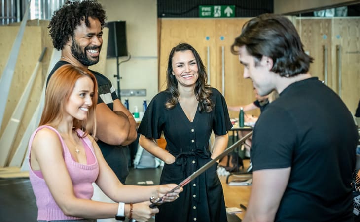 Photo Flash: Frozen in the West End rehearsal shots