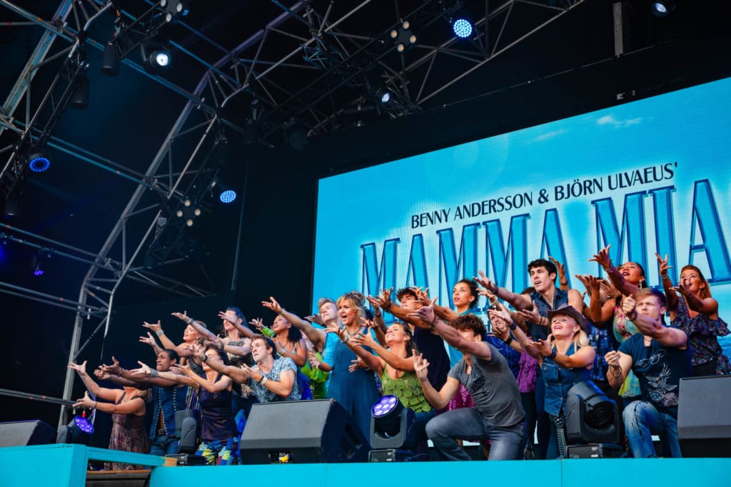 Mamma Mia! the Musical. Photo by Danny Kaan