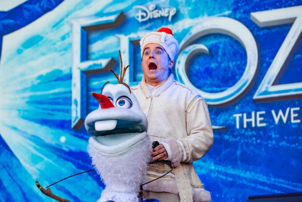 Frozen the Musical. Photo by Danny Kaan