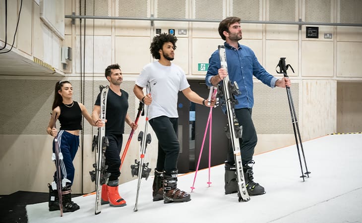 Photo Flash: First look at rehearsals for Tim Price’s new stage adaptation of Ruben Östlund’s award-winning comedy film Force Majeure.