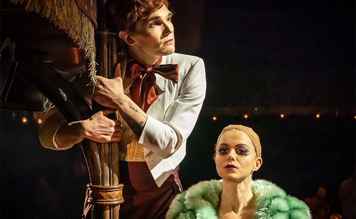 Photo Flash: First look at Fra Fee & Amy Lennox in Cabaret at the Kit Kat Club