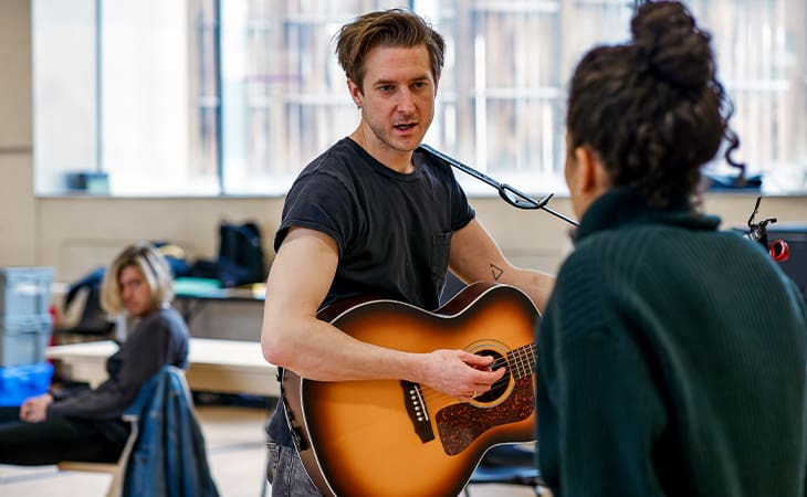 Photo Flash: First look at the cast of Rodgers & Hammerstein’s Oklahoma! in rehearsals