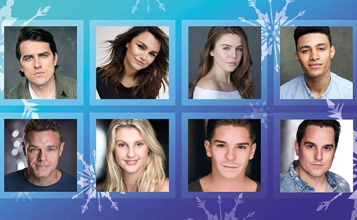 Featured image for “News: New cast join Disney’s critically acclaimed production of Frozen”
