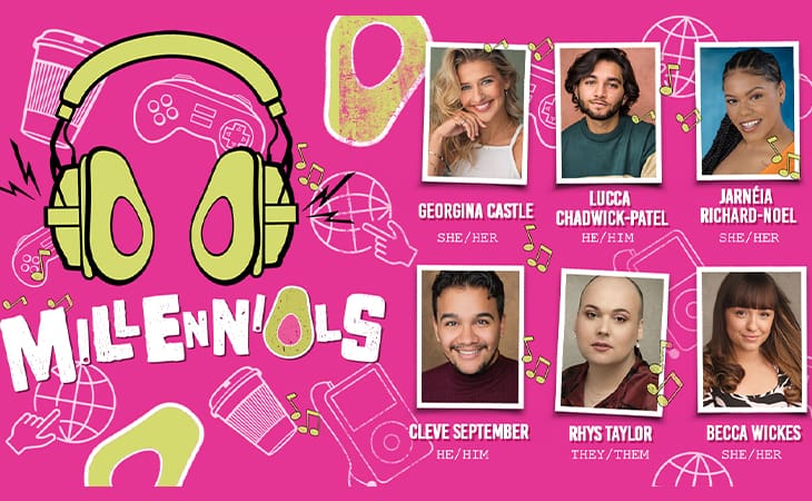 News: New cast announced for hit new British musical Millennials