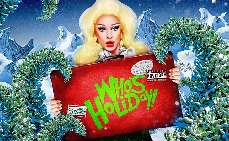 News: Drag Race icon Miz Cracker stars in the European debut of Who’s Holiday this Christmas