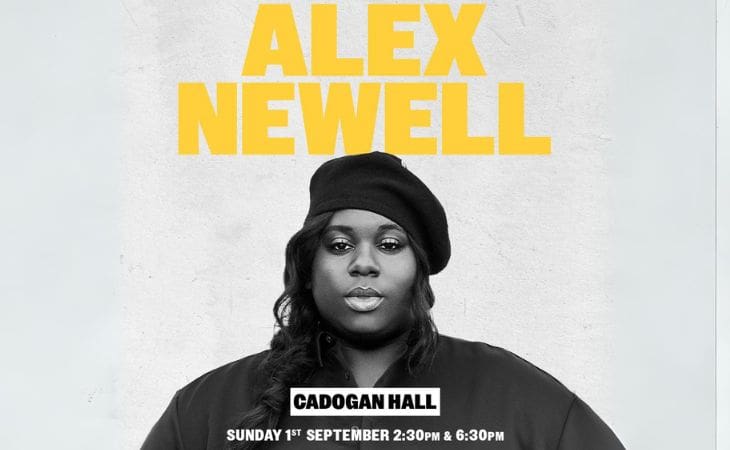 News: Alex Newell To Star In Solo Concerts At Cadogan Hall