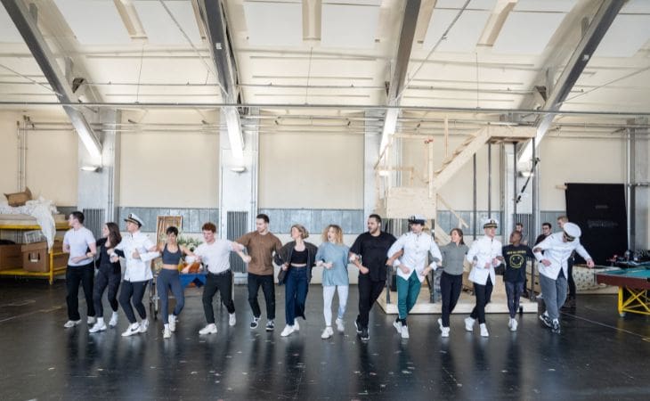 Photo Flash: New Rehearsal Images for UK tour of An Officer And A Gentleman The Musical