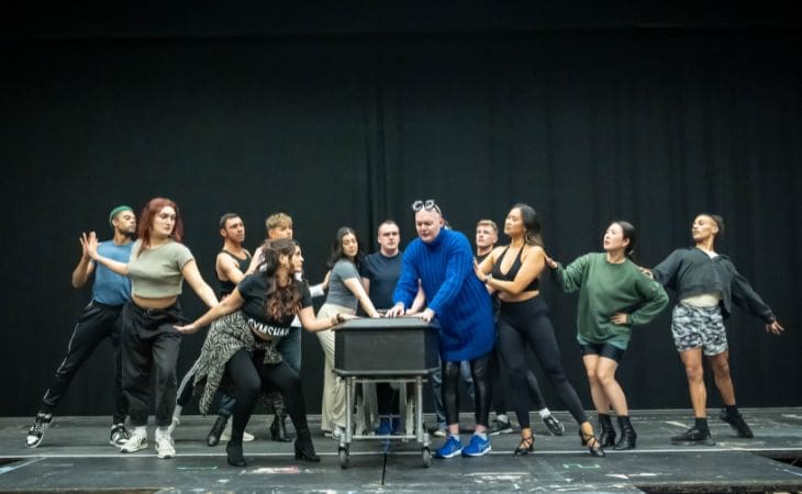 Photo Flash: Rehearsal Images For Priscilla The Party!