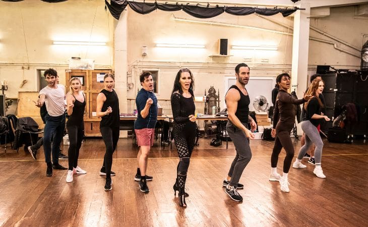 Photo Flash: Rehearsal Images For The Addams Family Live in Concert
