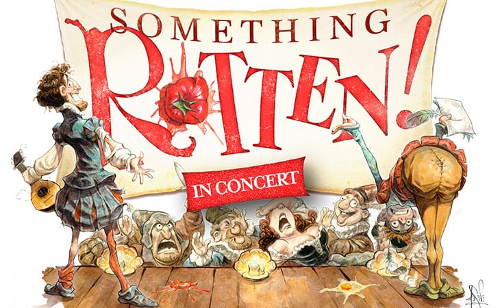 Featured image for “News: Further Casting Announced For UK Premiere Of Something Rotten! In Concert”