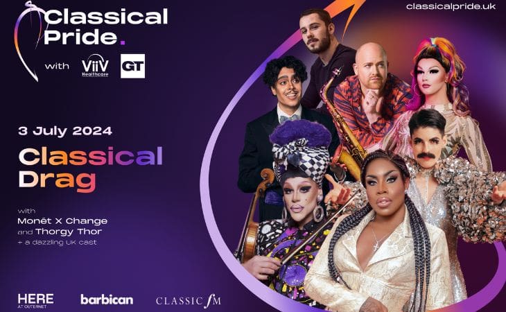 Featured image for “News: Classical Pride 2024 Presents The World’s First Classical Drag”