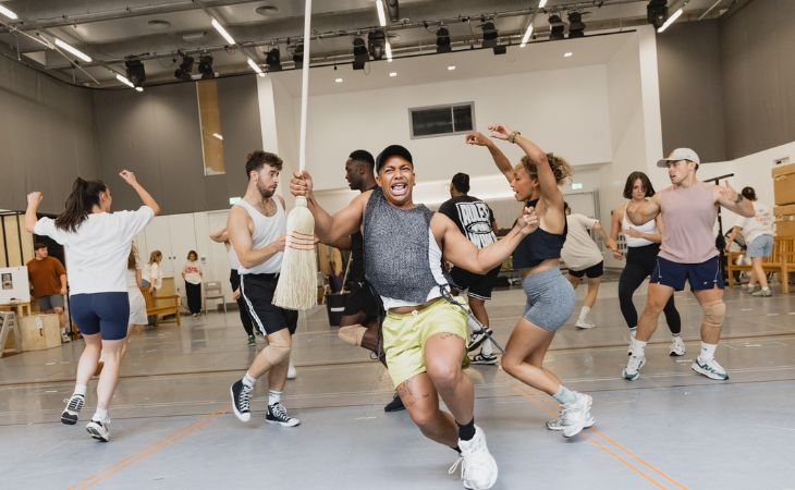 Featured image for “Photo Flash: The New Cast Of Back To The Future The Musical In Rehearsals ”